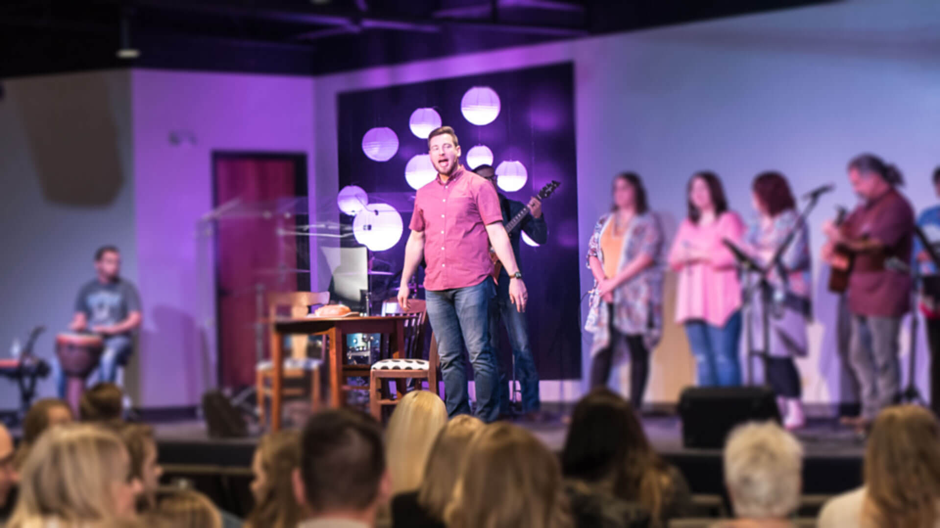 pastor speaking