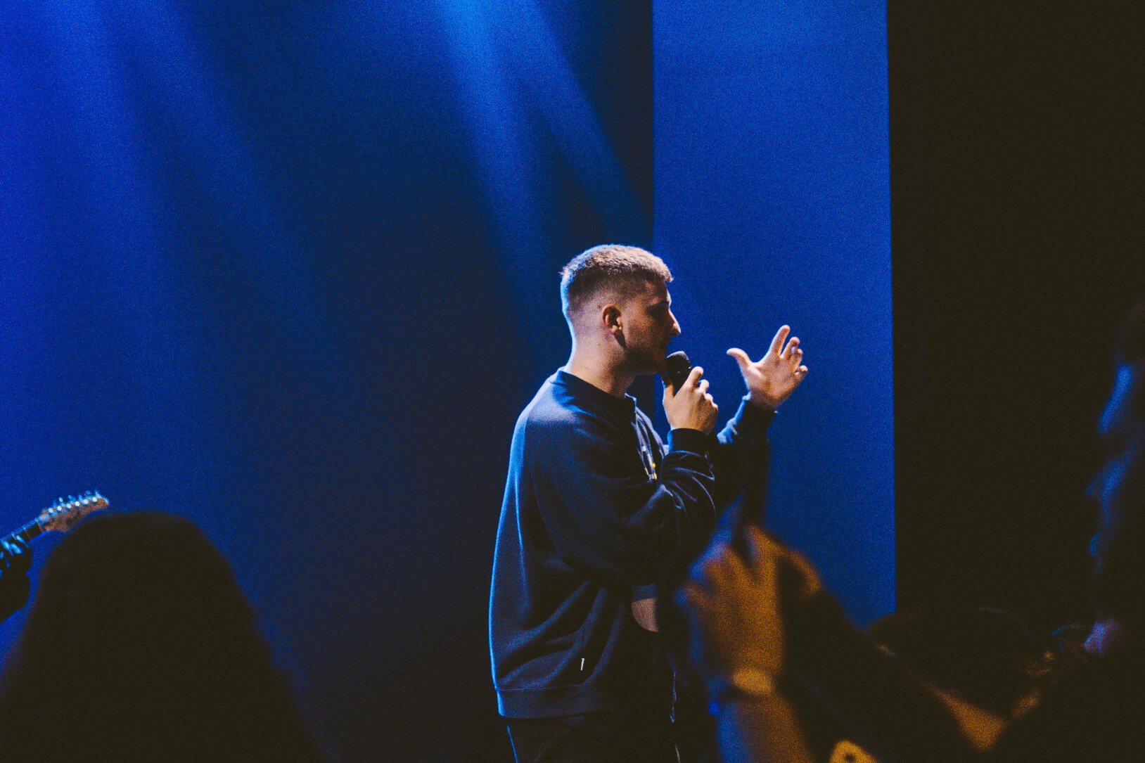 pastor speaking